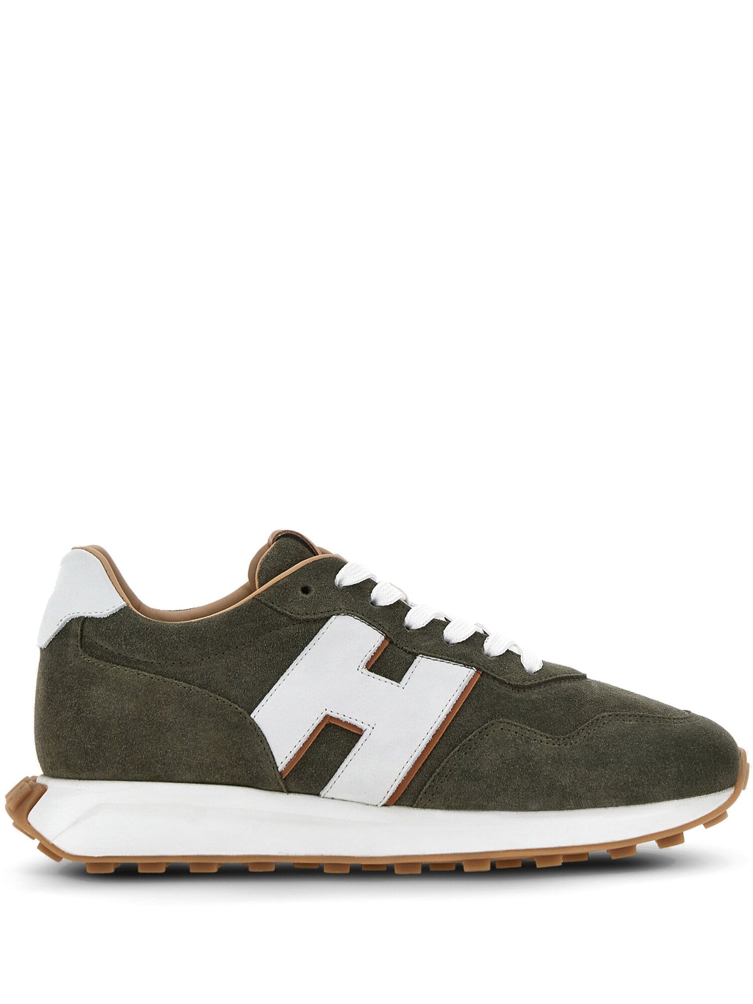 Кроссовки Hogan H601 low-top sneakers, размер 9.5 UK, green