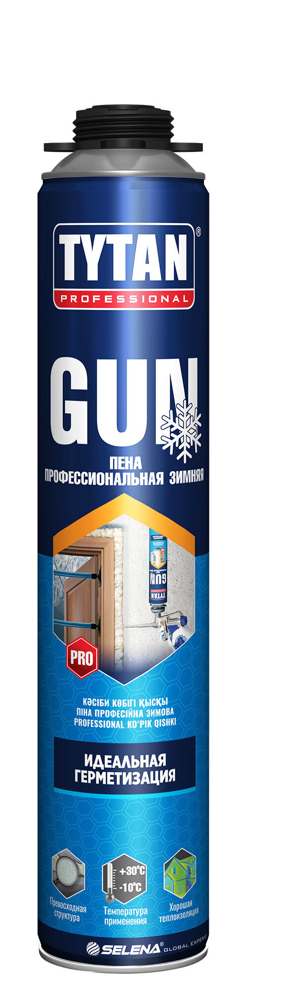 TYTAN Professional GUN Пена профессиональная зимняя 750 мл