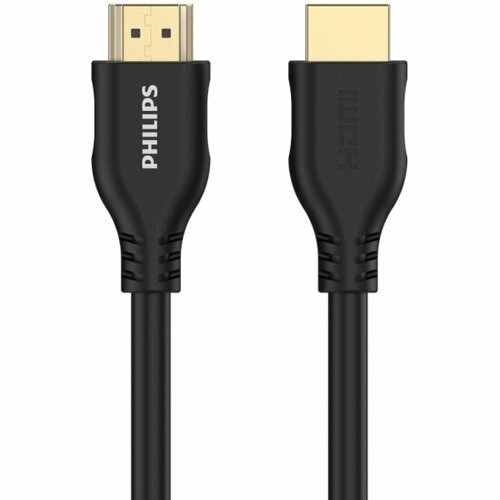 Кабель HDMI Philips HDMI 14 Gold plated PVC HDMI4Kx2K30Hz 32AWG OD60mm 15M Black 810₽