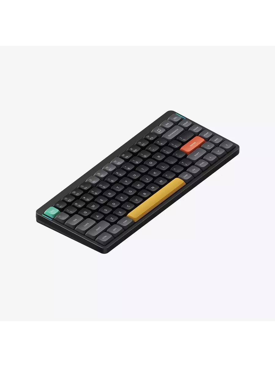 Беспроводная клавиатура Nuphy AIR75 v2 Basalt Black Cowberry Switch