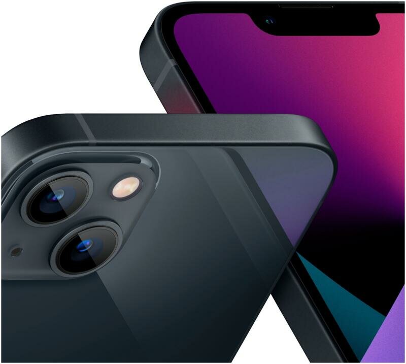 Смартфон Apple iPhone 13, 256Gb Global, nano SIM+eSIM, Black — фото 1