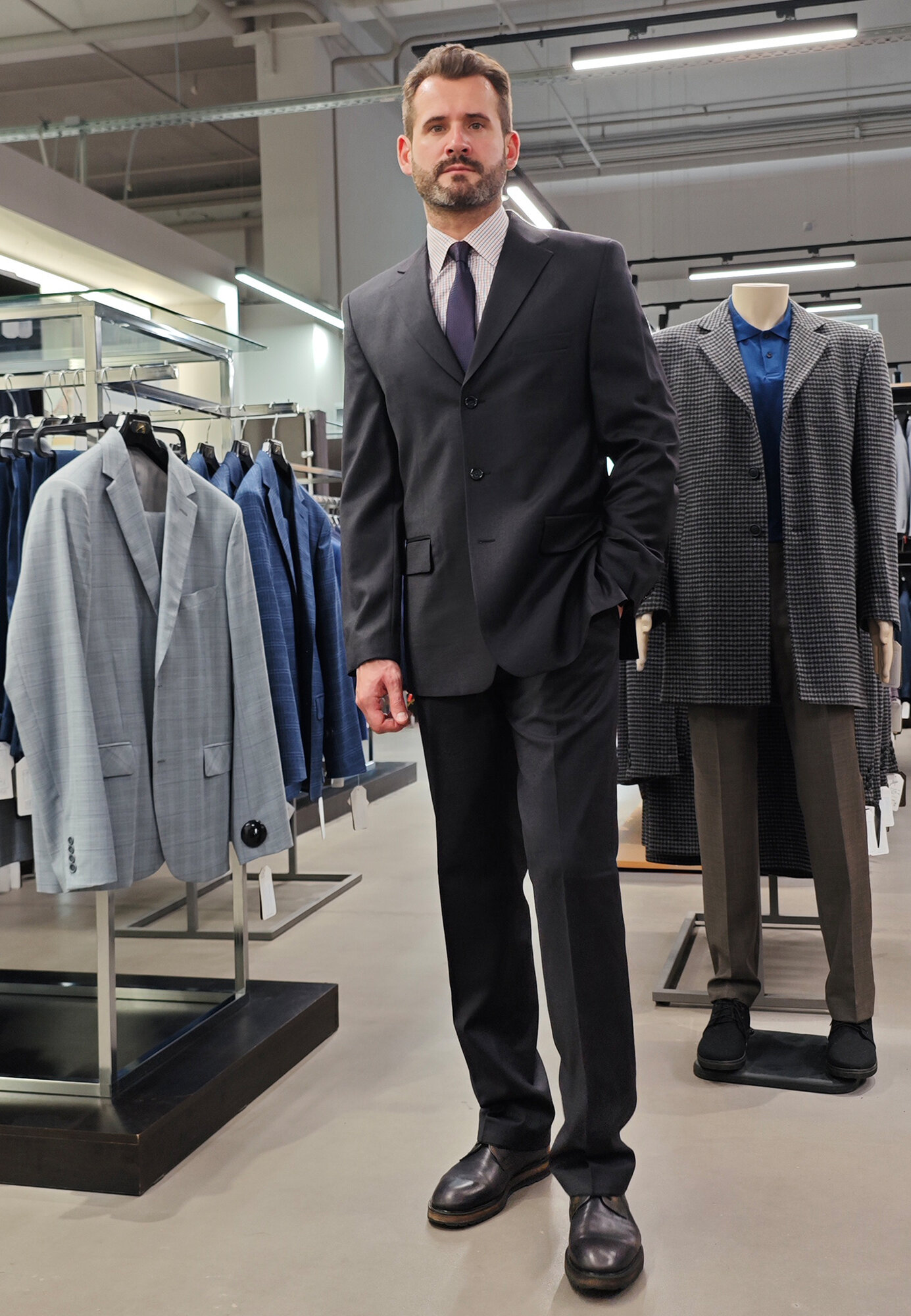 Костюм классический Mishelin, размер 176-116-104, серый — фото 1