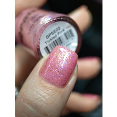 Лак для ногтей темно-розовый без лампы - Grattol Color Nail Polish Tickled Pink, 9 мл