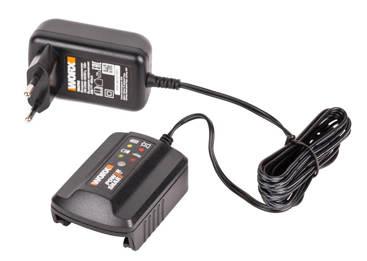 Зарядное устройство для аккумуляторов WORX WA3760 20В 0 4A