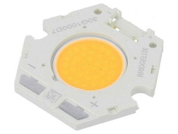 Светодиод Bridgelux BXRC-30E1000-D-73 LED мощный COB 120 градусов 350 мА P 8,9 Вт 1265 лм CRIмин 80 143 лм/Вт 1 шт