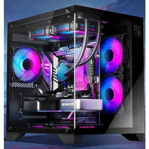 Компьютер CyberX - i512400F Intel Core i5-12400F 25 ГГцRAM 32 ГБSSD 1000ГБNVIDIA GeForce RTX 4060 8 ГБ 126990₽