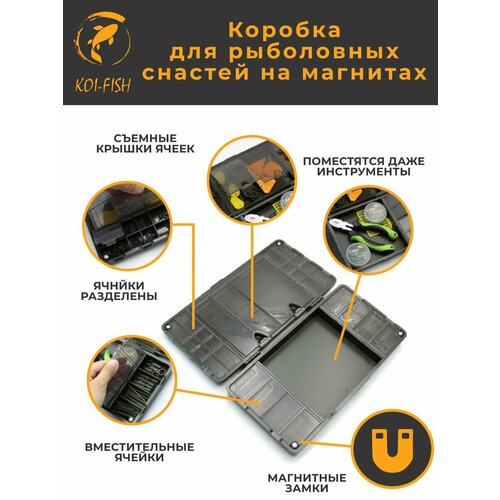 Tackle Box рыболовный для карповых аксессуаров (388A). Текл Бокс карповый для рыбалки. Коробка теклбокс для снастей