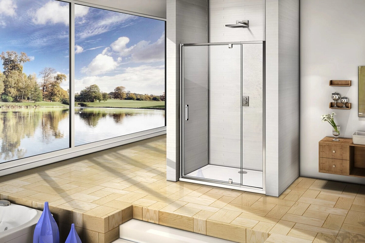 Душевая дверь Good door ORION WTW-PD 130 стекло прозрачное