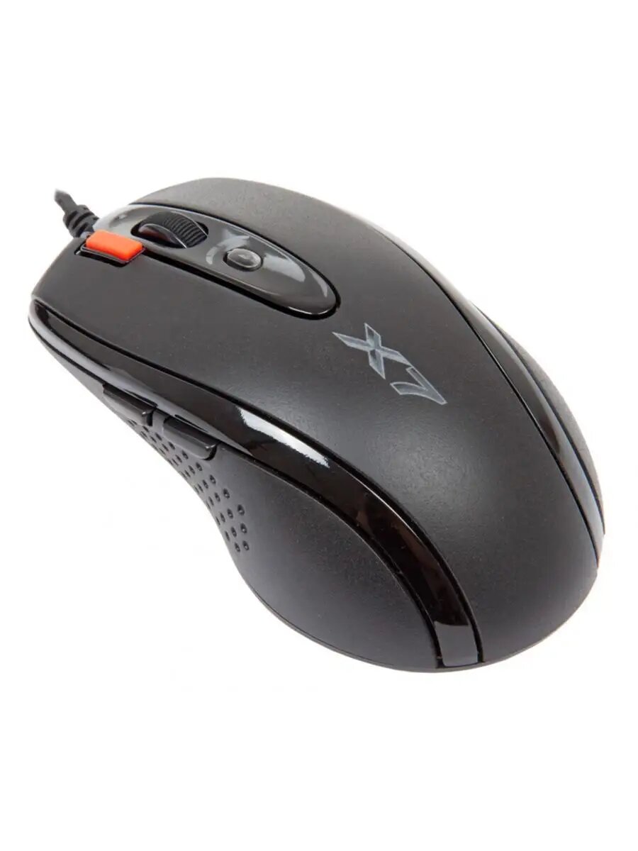 Игровая мышь A4Tech X-710BK (2000 DPI, 7 кнопок, USB, проводная) — фото 1