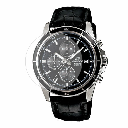 Скрин Мобайл защитный экран для часов Casio EFR-526L-1AV из гидрогелевая плёнка прозрачная