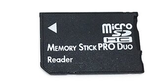 Переходник MicroSD в Memory Stick PRO Duo