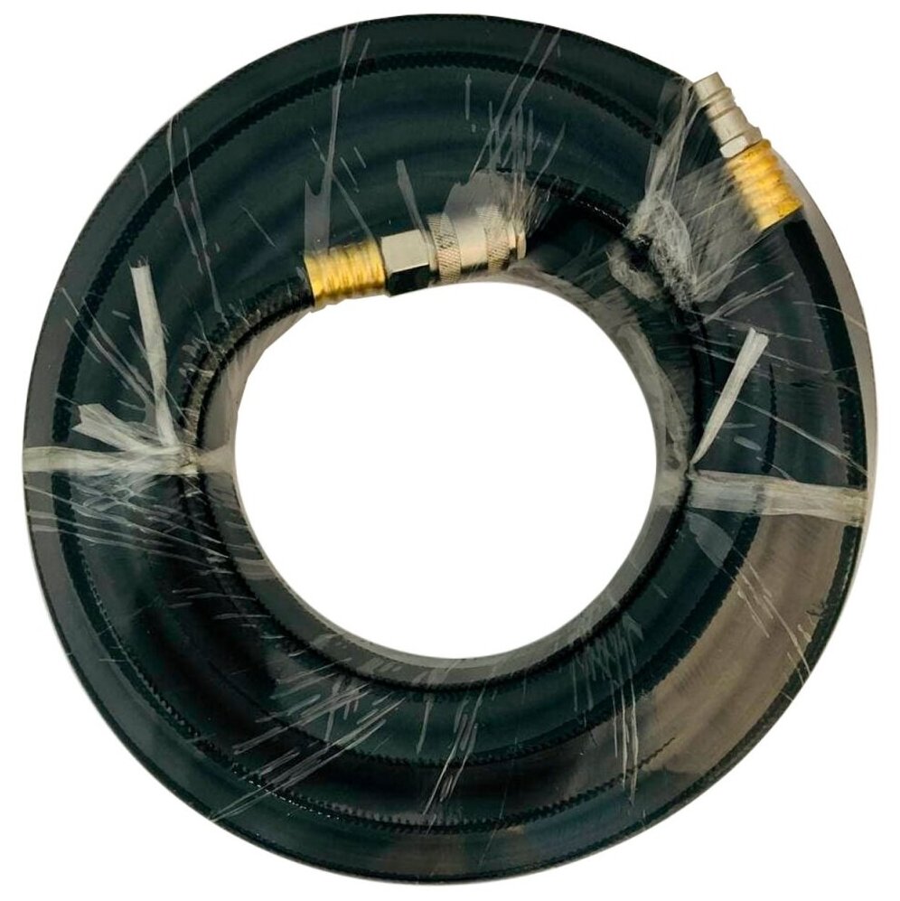 Шланг ARMA черный резиновый армированный с быстросъемными соединениями профи 95*17*5м