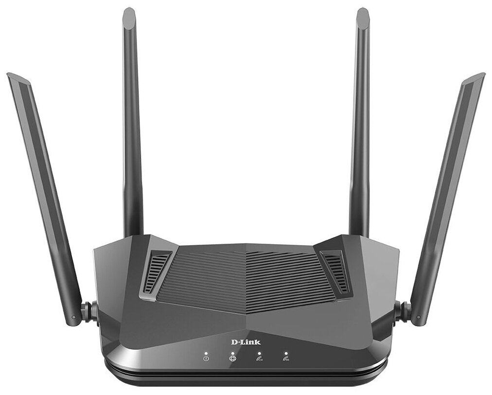 D-Link DIR-X1530/RU/A1A AX1500 Wi-Fi 6 Router 1000Base-T WAN 3x1000Base-T LAN 4x5dBi external antennas