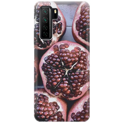 фото Силиконовый чехол на huawei nova 7 se / honor 30s / хонор 30 эс с принтом "гранаты" gosso