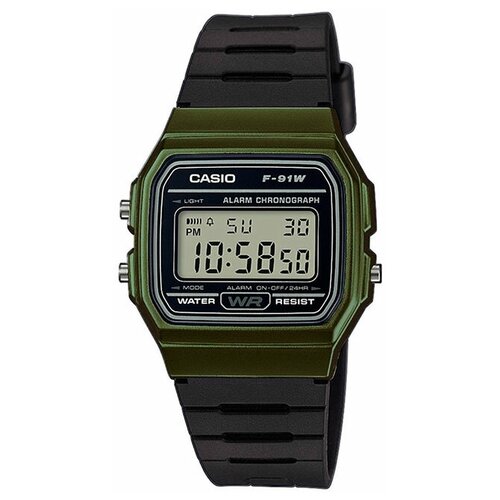 фото Японские часы casio f-91wm-3a мужские