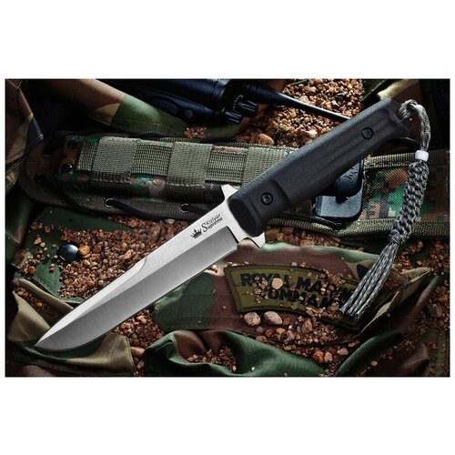 фото Тактический нож trident aus-8 stonewash kizlyar supreme