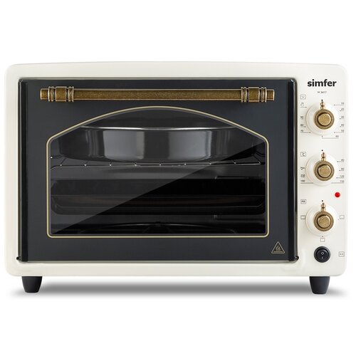 Мини-печь Simfer M3427 Albeni Retro 4 режима работы с вертелом 775000₽