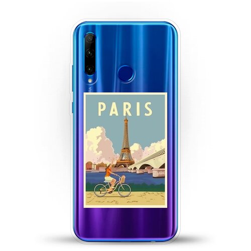 фото Силиконовый чехол париж на honor 10i andy & paul