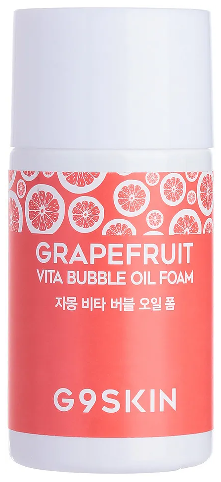 Тонизирующая пенка для умывания с экстрактами грейпфрута и папайи Berrisom G9 Skin Grapefruit Vita Bubble Oil Foam, 20 мл