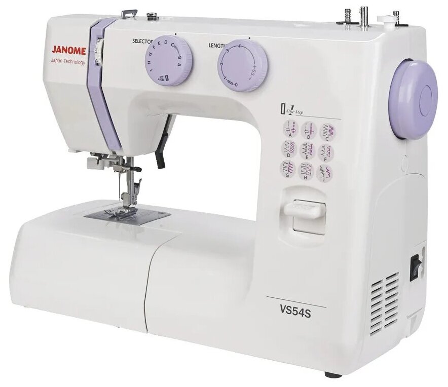 Швейная машина Janome VS54S белый - фото №9