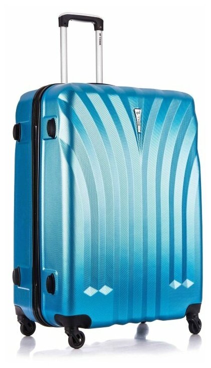 L'case Чемодан L'CASE Phuket L 76х53х29см (28) со съемными колесами, синий