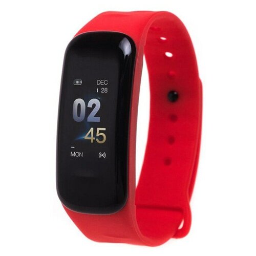 Умный фитнес браслет с измерением давления C1 Plus чёрный 129000₽