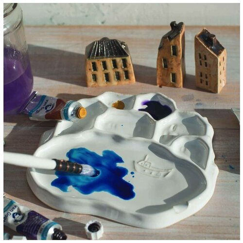 Палитра художественная керамическая 