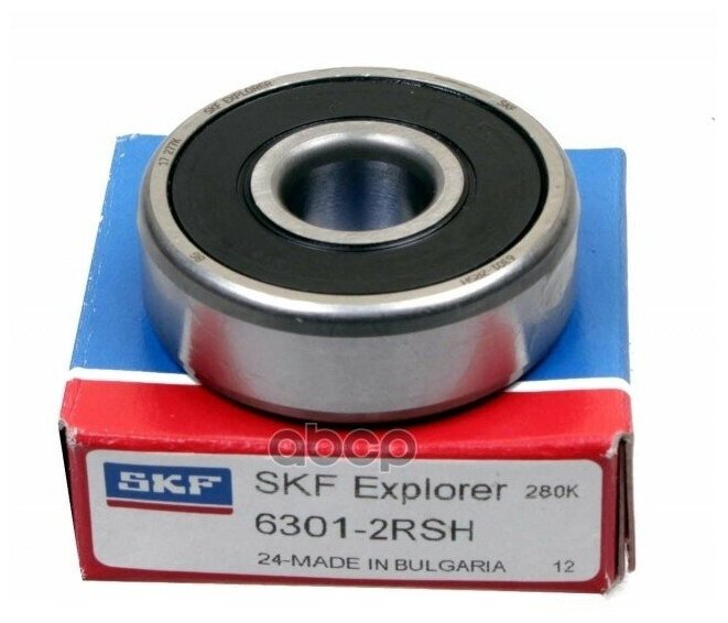 Подшипник SKF 6301-2RSH/C3 12х37х12мм