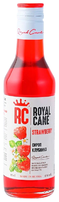 Сироп Royal Cane Клубника 1л - фото №1