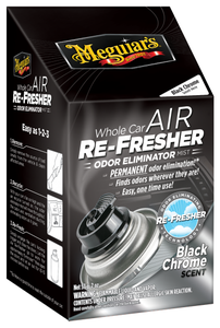 Фото G181302 Meguiar's Air Re-Fresher Mist нейтрализатор запахов (черный хром), 57мл