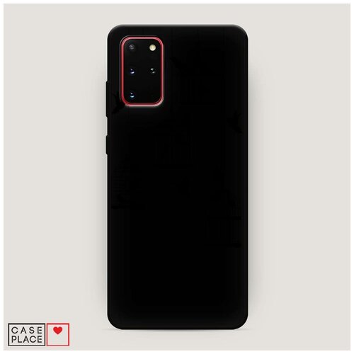 фото Чехол силиконовый матовый samsung galaxy s20 plus клетка с птицами графика case place