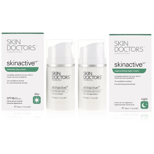 Набор SKIN DOCTORS Skinactive 14 Day 50 мл + Skinactive 14 Night 50 мл