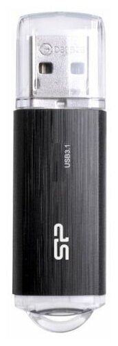 Флеш Диск Silicon Power 128Gb Blaze B02 SP128GBUF3B02V1K USB3.1 черный