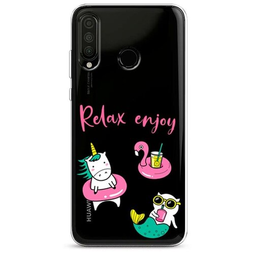 фото Силиконовый чехол "cheshire cat" на honor 20 lite 2020 / хонор 20 лайт 2020 case place