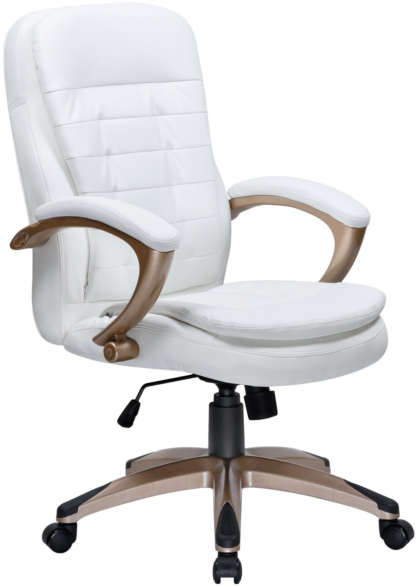 Офисное кресло для руководителей DONALD LMR-106B цвет белый - фотография № 2