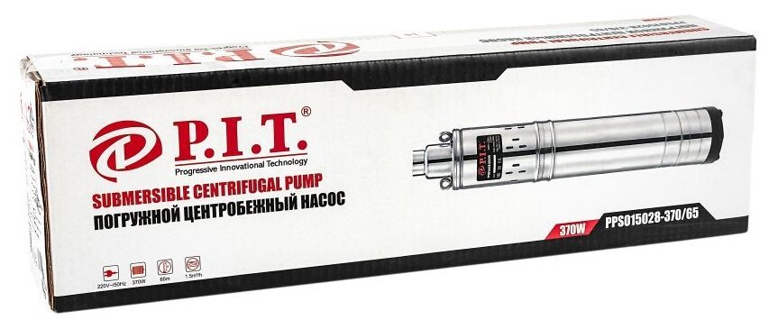 Скважинный насос P.I.T. PPS015028-370/65 (370 Вт) - фотография № 4