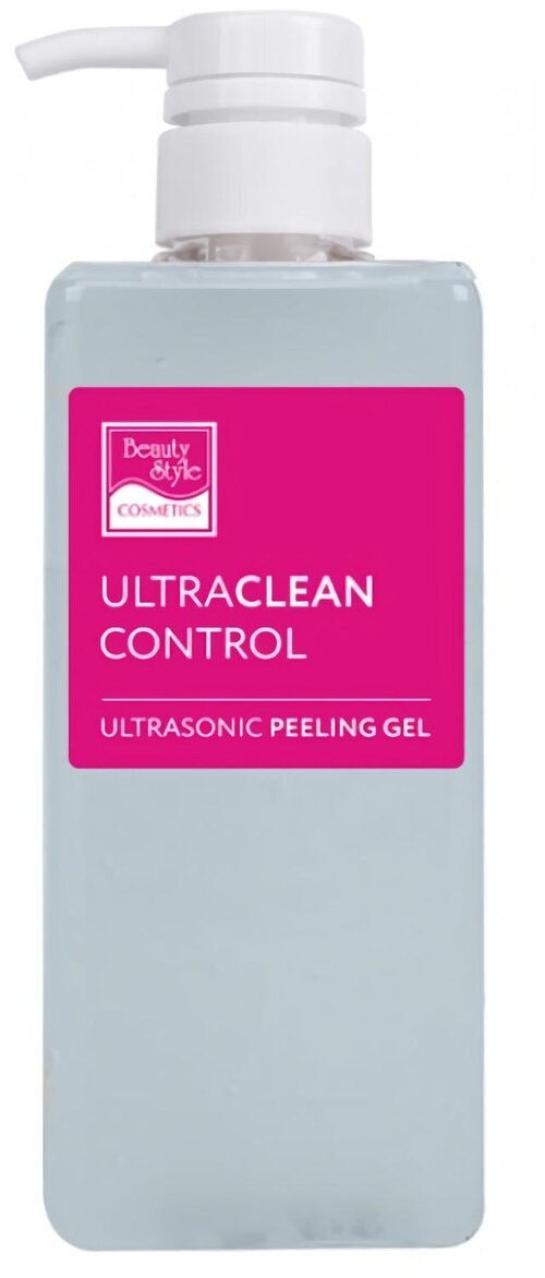 Beauty Style Гель для ультразвуковой чистки лица и пилинга Ultraclean control for Ultrasonic peeling, 630 мл