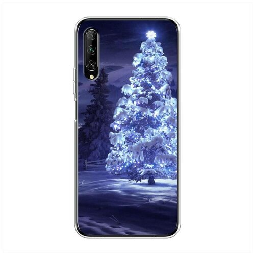 фото Силиконовый чехол "зима 4" на huawei y9s / хуавей y9s case place