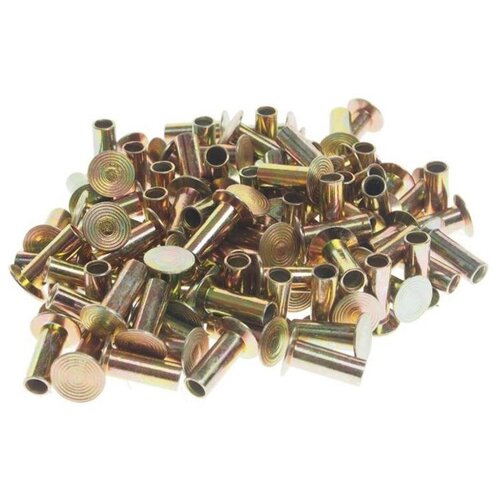 Заклепка тормозных накладок (6.35х15.99мм L10) полутрубчатая,конус (100шт.) EMEK 2068519-1720-1