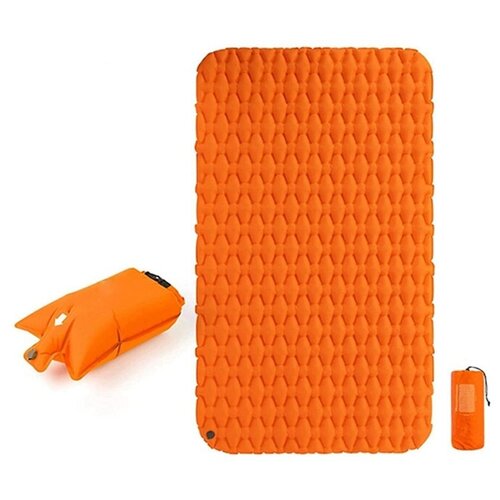 Коврик Naturehike NH19Z055-P FC11 с надувным мешком Orange 6927595735435