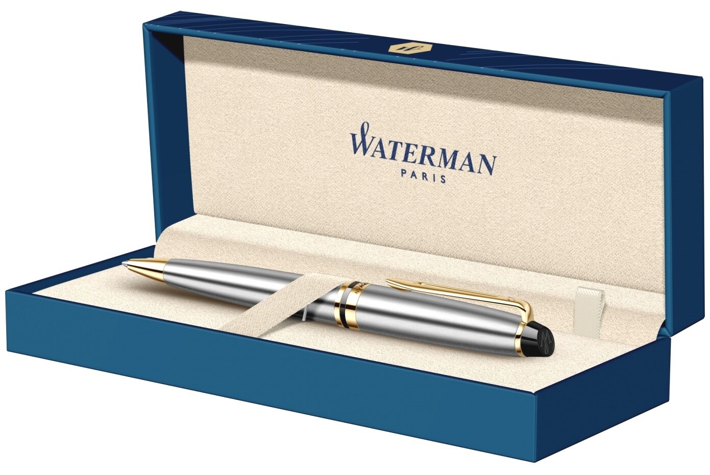 Шариковая ручка Waterman Expert Stainless Steel GT (S0952000)