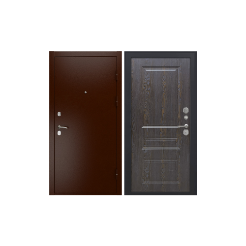 Дверь Luxor 3a ФЛ 701 дуб шоколад пвх