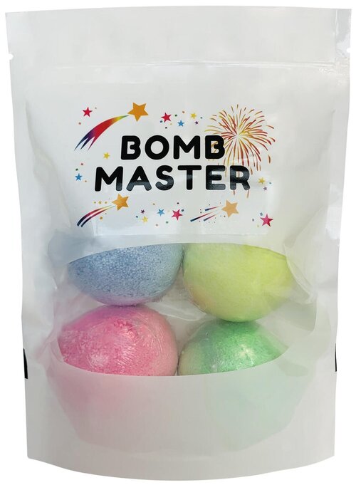 Bomb Master Набор бомбочек для ванн Взрывное ассорти, 280 г