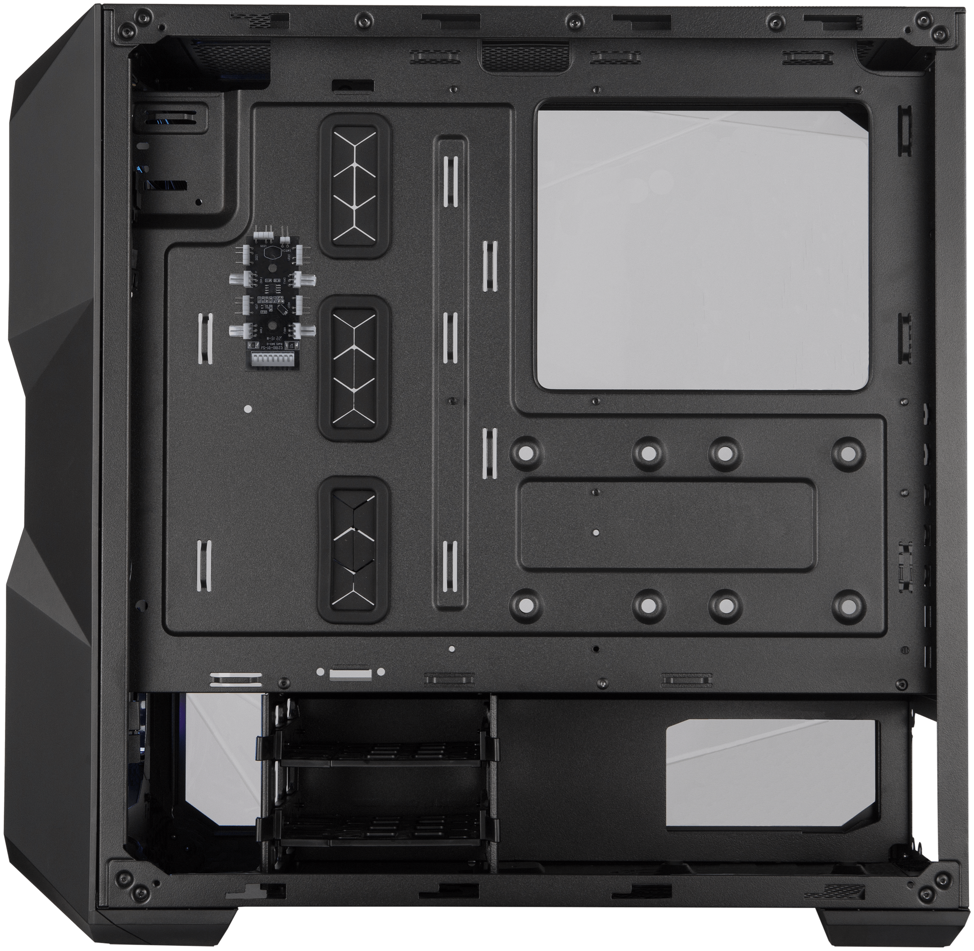 Корпус eATX Cooler Master MCB-D500D-KGNN-S01 черный, без БП, с окном, 2*USB 3.0, audio - фото №7