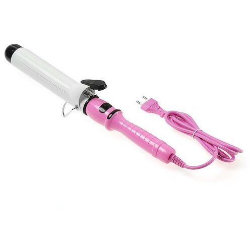 Плойка Luazon LW-04 50 Вт керамическое покрытие d38 мм 180С розовая 231800₽