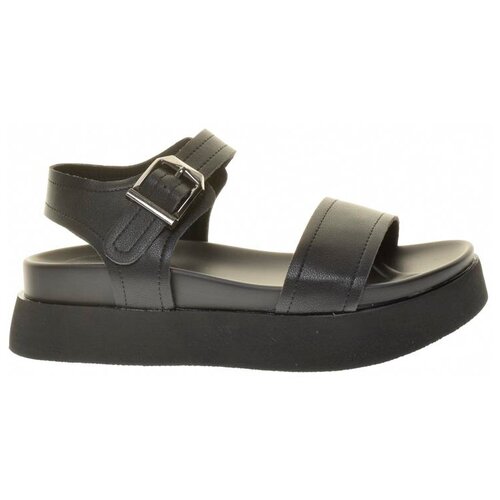 фото Тофа tofa босоножки женские, размер 39, цвет черный, артикул 112241-7