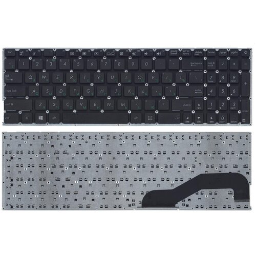 Клавиатура для ноутбука Asus X540 X540L X540LA X540CA X540SA черная клавиатура для ноутбука asus x540 r540 x540l x540la x540ca x540sa белая без рамки