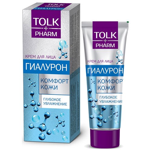 Крем для лица TOLK pharm «Гиалурон», 40 мл крем для лица весна tolk pharm гиалурон 40мл 4601313014942