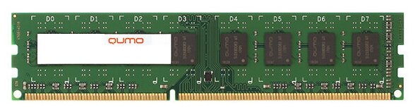 Модуль памяти Qumo DDR3 DIMM 1600MHz PC3-12800 8Gb QUM3U-8G1600C11R