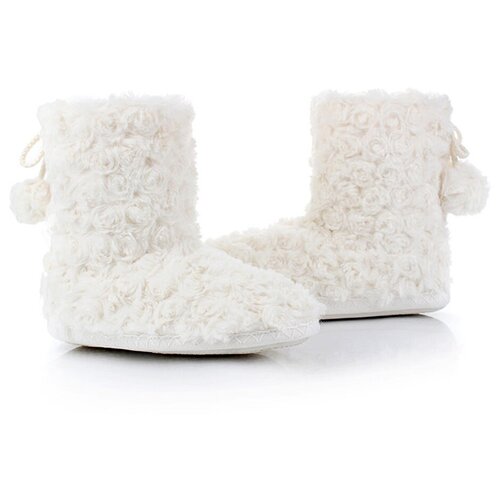 Домашние сапожки детские белые Pettimelo G - 144, размер 32 (20-20.5 см)